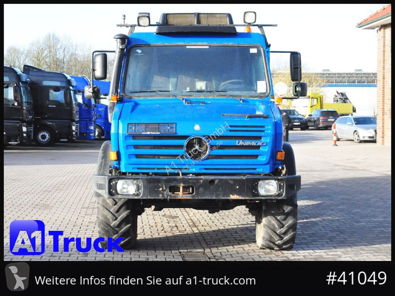 شاحنة Unimog 437/25 U4000, 4x4, Pritsche, Doka,...