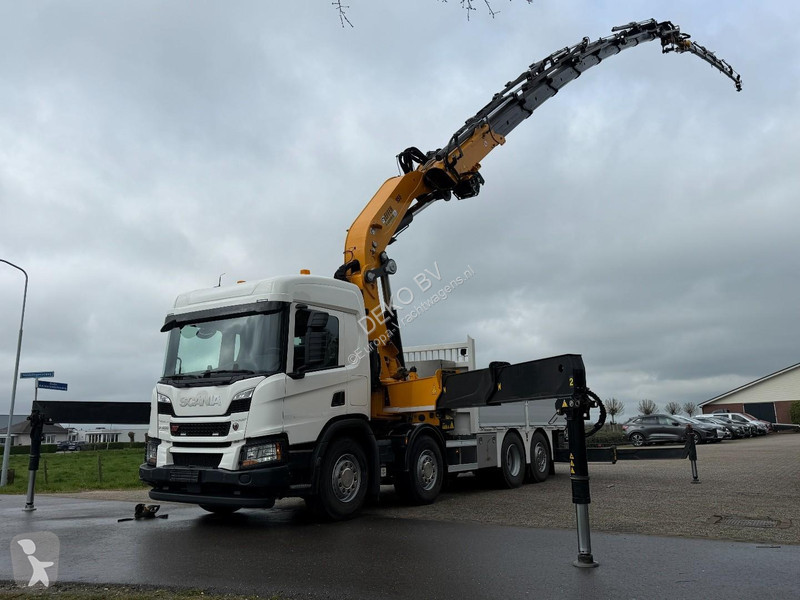 شاحنة Scania 450 XT EFFER 955 (95TM)CROSSSTAB...