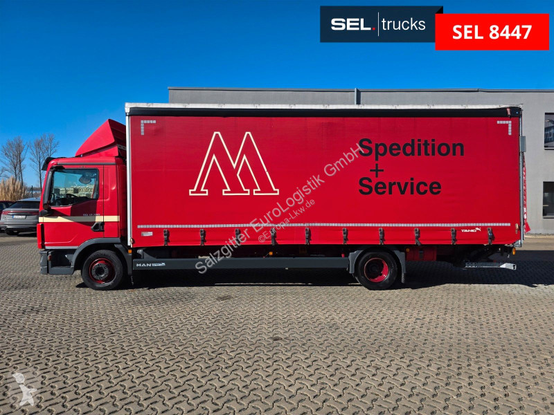 شاحنة MAN 12.220 4x2 BL CH / Ladebordwand / Navi