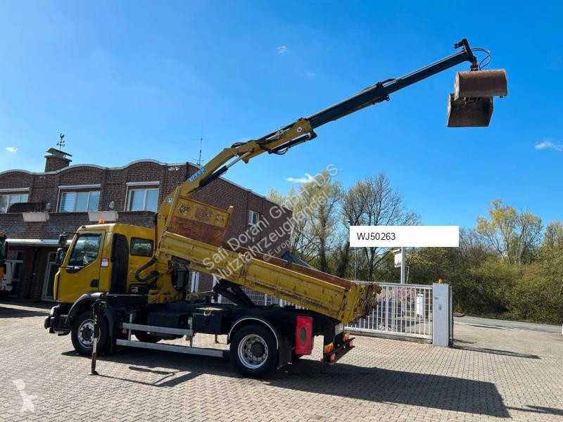 شاحنة Renault D14 220 3Skipper + Effer 65 2S Kran