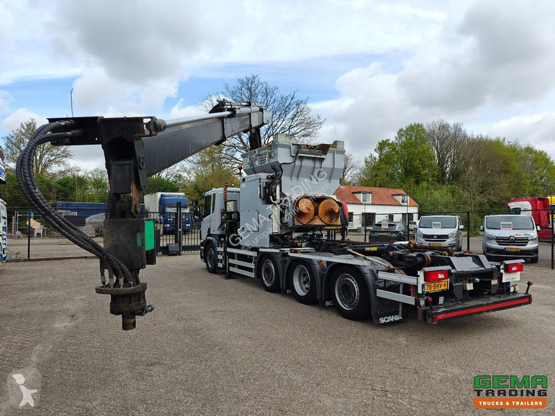 Camion Scania 320 8x2/6 Day Cab Euro6A - HIAB...