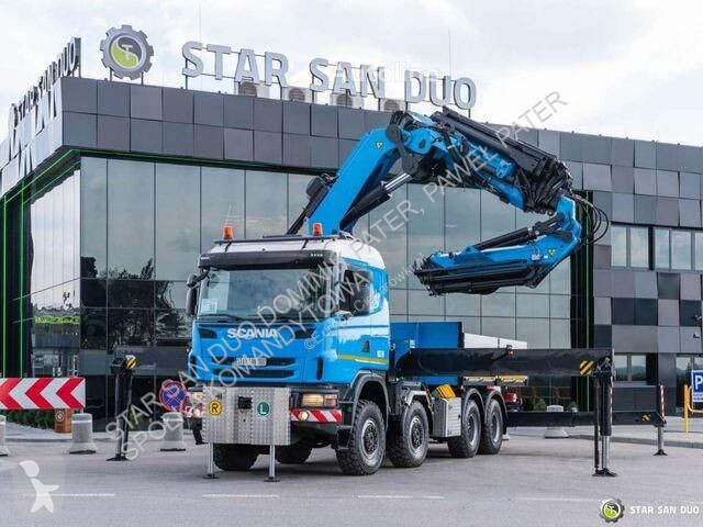 Kamión Scania G440 8x8 PALFINGER PK 100002 FLY...