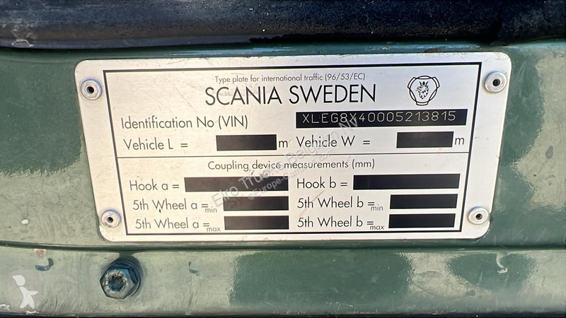 شاحنة Scania G 380 (EURO 5 / BIG HUB / STEE...