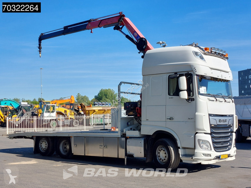 شاحنة DAF 530  6X2 NL-Combi HMF 1120 K-RC Kran...