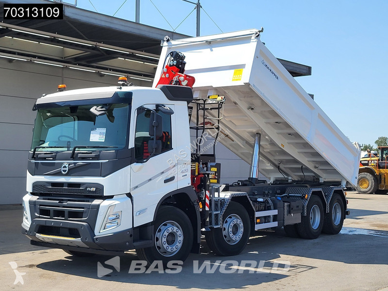 شاحنة Volvo 420  8X4 NEW RHD! Fassi F145Z.0.22...
