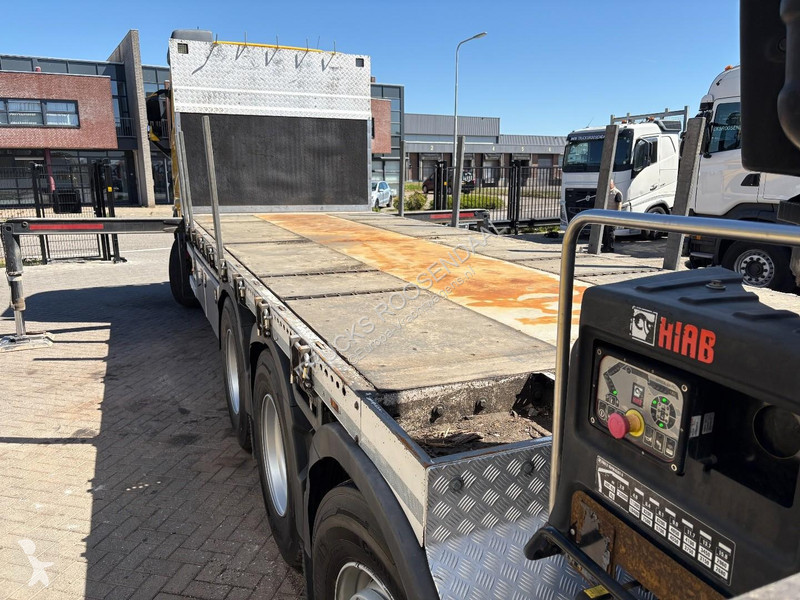شاحنة Volvo 500 + HIAB 638 E-6 + JIB 6x + 8X4...