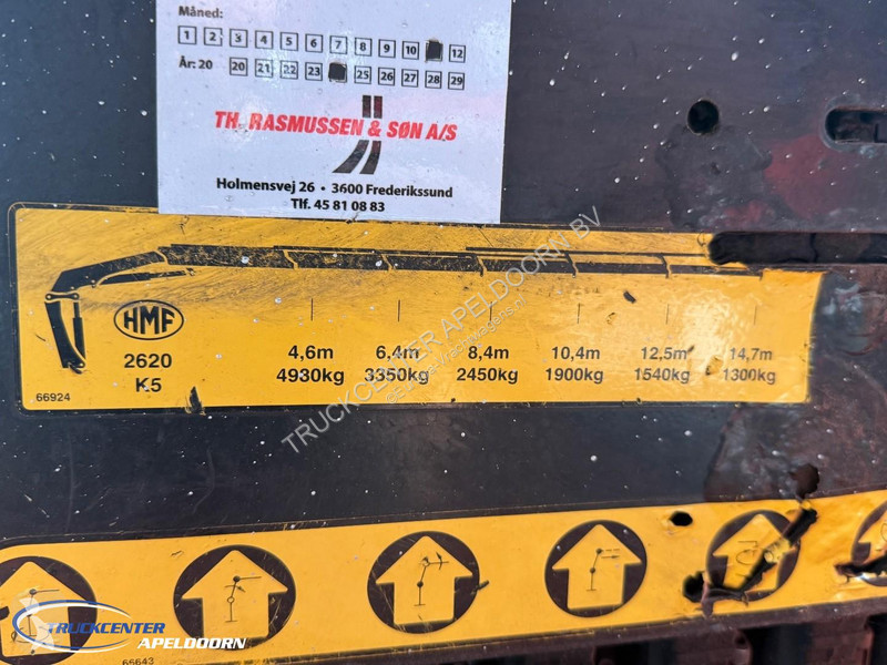شاحنة Volvo FH 540 HMF 2620 K5, Rotator,...