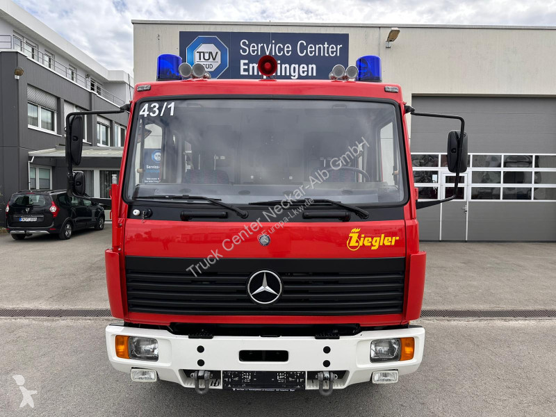 باص Mercedes 814 F LF 8 6 FEUERWEHR mit ZIEGLER...