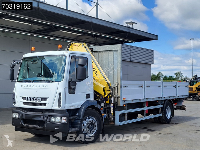 شاحنة Iveco 180E250 4X2 HYVA V911 3S Kran Crane...