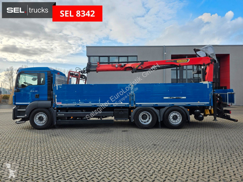 شاحنة MAN 26.460 6x2-4 LL / Palfinger / Lenkachse