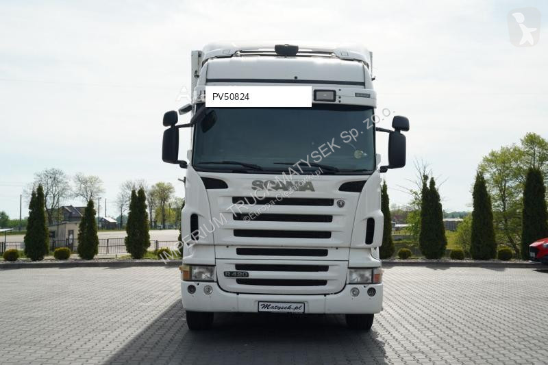 شاحنة Scania R 420 / 4X2 / CHŁODNIA / SOLÓWKA...