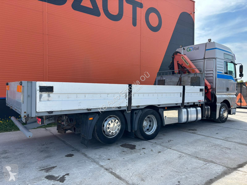 Lastbil MAN TGA FNLC Palfinger PK 16001 (2010...