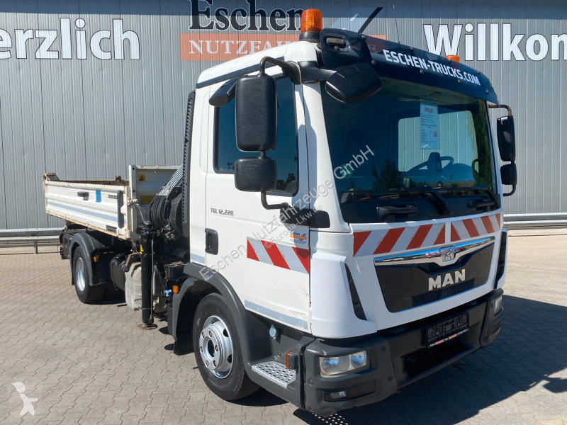 Camion MAN 12.220 I TOP*HIAB 077*FUNK*MEILLER...