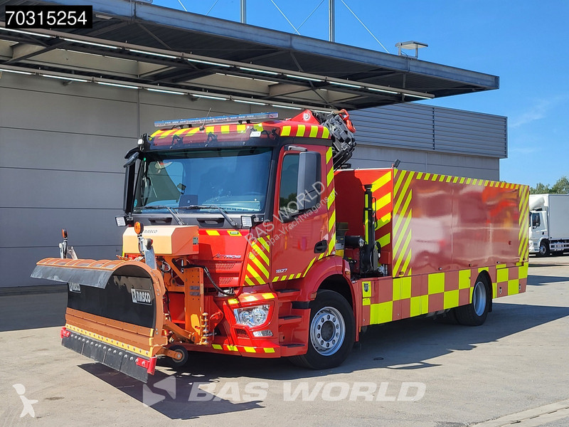شاحنة Mercedes 1827 4X2 Fire truck Watertank...