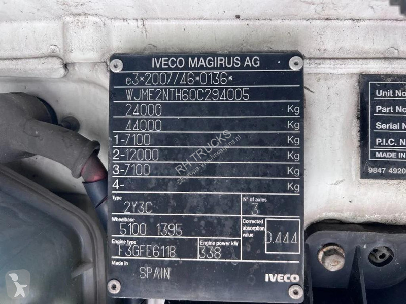 شاحنة Iveco 460 6X2 EURO 6 + GS MEPPEL -...