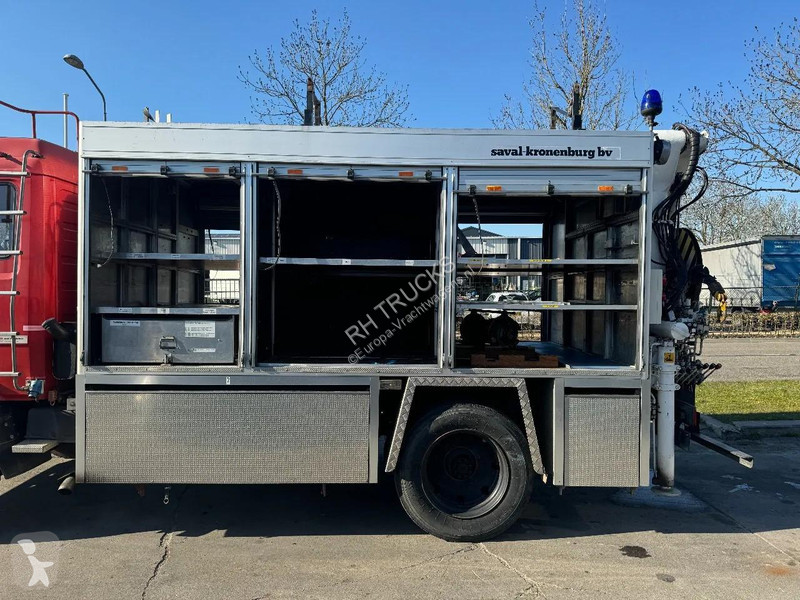 شاحنة Mercedes 4X2 FIRE TRUCK HIAB 050A ONLY...