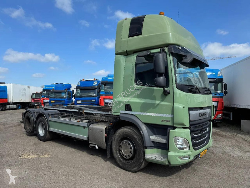 شاحنة DAF 450 6X2 EURO 6 VDL 21T HOOK LIFTING AXLE