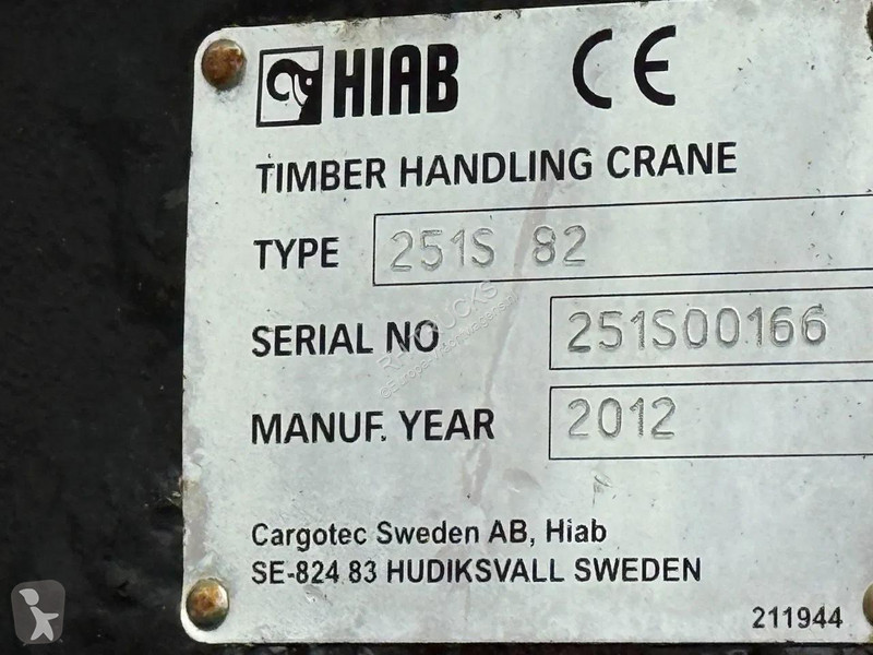 شاحنة MAN 33.480 6X4 + HIAB 251S.82 + TRAILER 2...