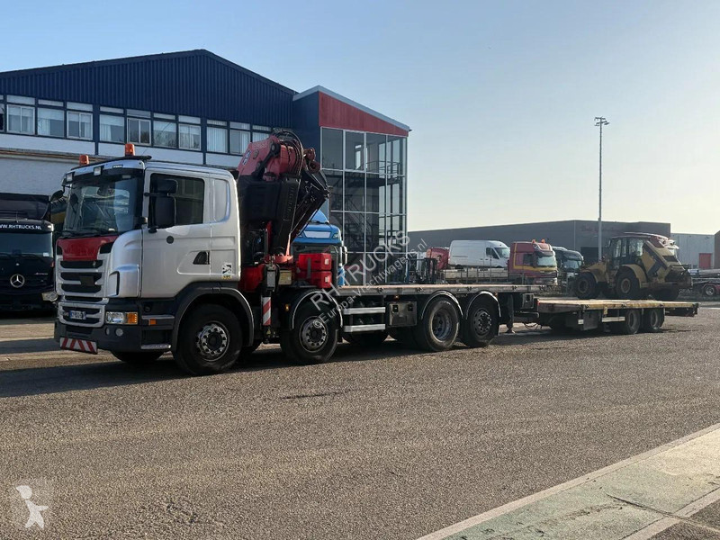 شاحنة Scania G440 8X2 EURO 5 + FASSI F5602.25 +...