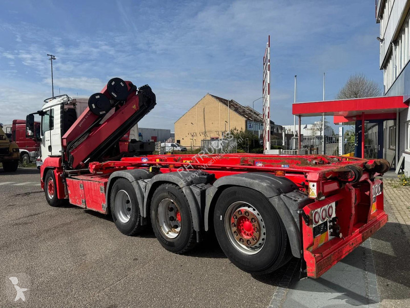 Vrachtwagen MAN 35.500 8X4 EURO 6 - HMF 262L +...