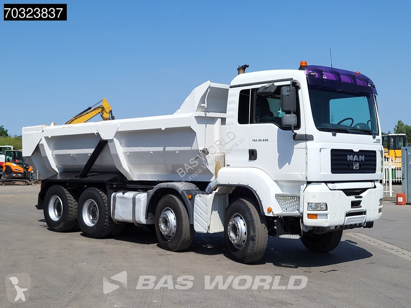 شاحنة MAN 35.430 8X4 14m3 tipper Big-Axle...
