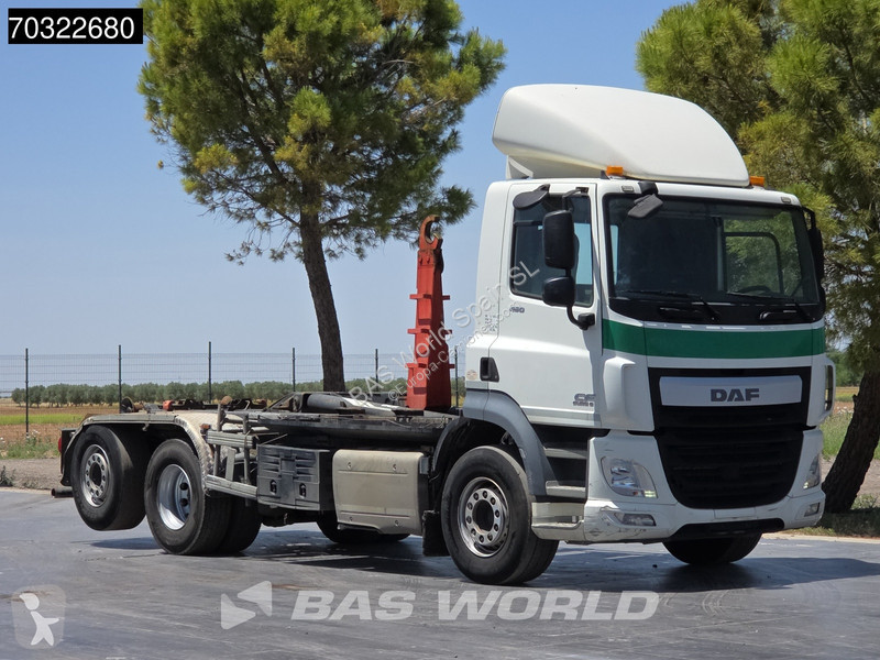 شاحنة DAF 460 6X2 Gancho Dalby 20t Eje...