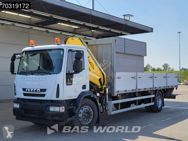 شاحنة Iveco 180E250 4X2 HYVA V911 3S Kran Crane...