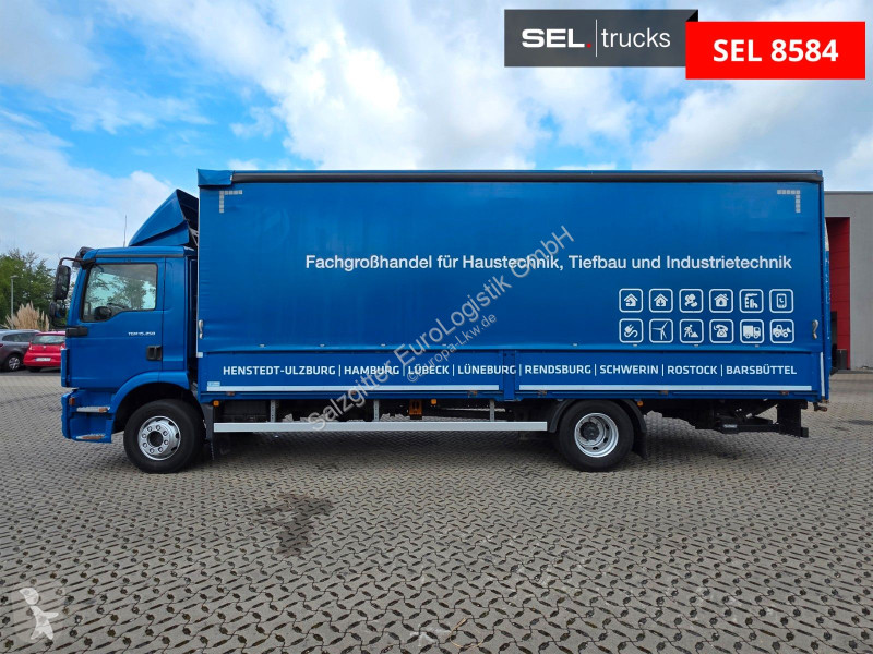 شاحنة MAN 15.250 4X2 BL / Ldbw / Aluklappen / Navi