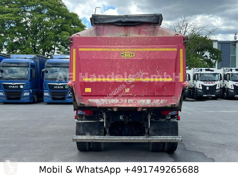 شاحنة MAN 35.510 8x4 BB Meiller 17m³ Thermo...