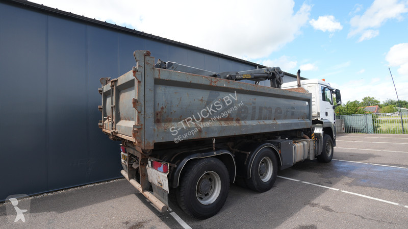 شاحنة MAN TGS 6x6 cable system tipper truck...