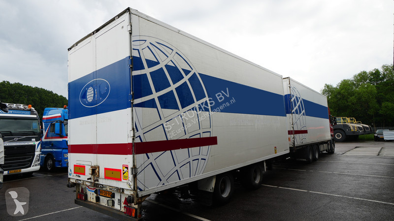 شاحنة Scania 400 6x2 closed box in combo with...