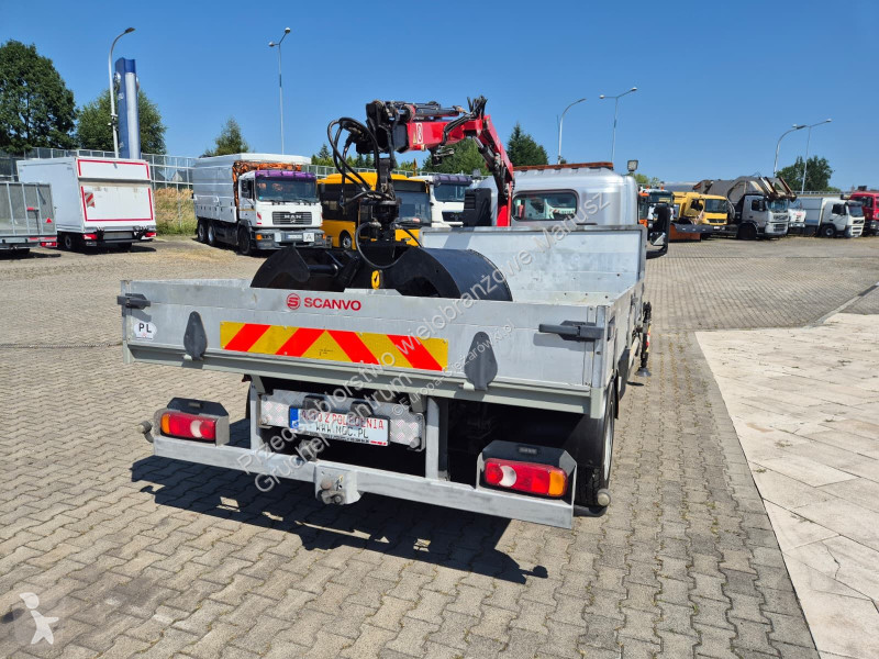 شاحنة Renault D 7.5 180 / AUTOMAT / FASSI F32 /...