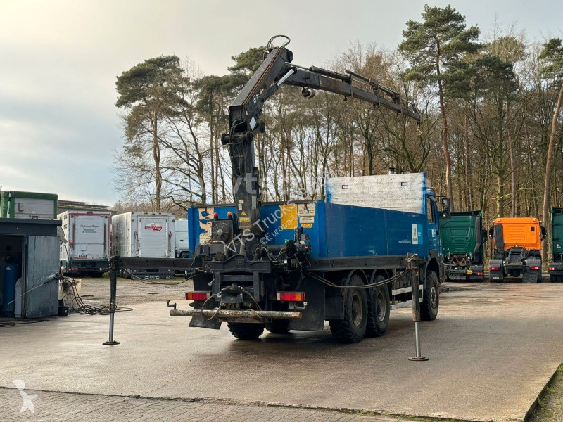 شاحنة MAN 6x6 Pritsche + HIAB-Ladekran