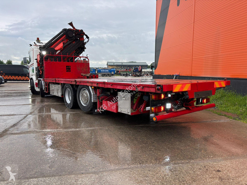 شاحنة Scania R 124 8x2*6 PK 72002 + JIB /...