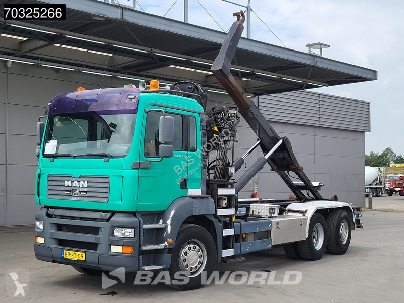 شاحنة MAN TGA TGA 6X2 HIAB 166B-2 CL Crane +...