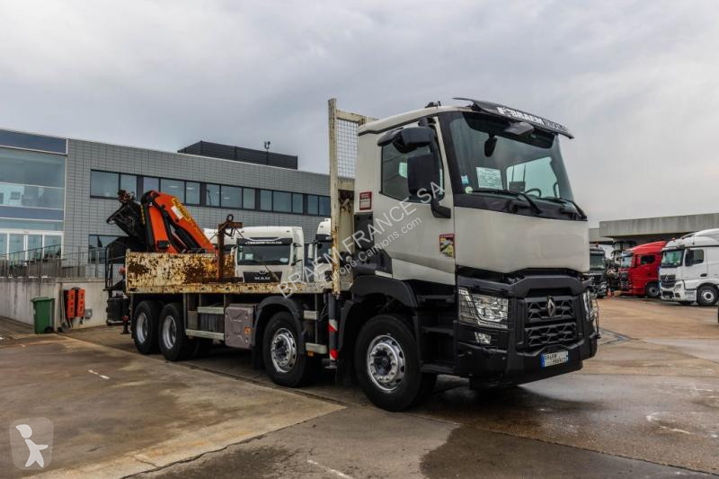 شاحنة Renault  C 380 DXI+Palfinger 26 T/m+5EXT.