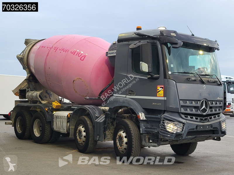 Betonárske zariadenie Mercedes 3240 8X4 9m3...