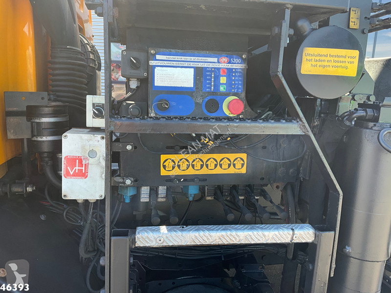 شاحنة DAF 360 HMF 16 Tonmeter laadkraan Just...