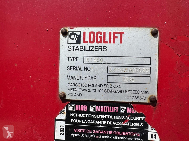 شاحنة DAF 530 6X4 EURO 6 + JONSERED J1620ZT 93...