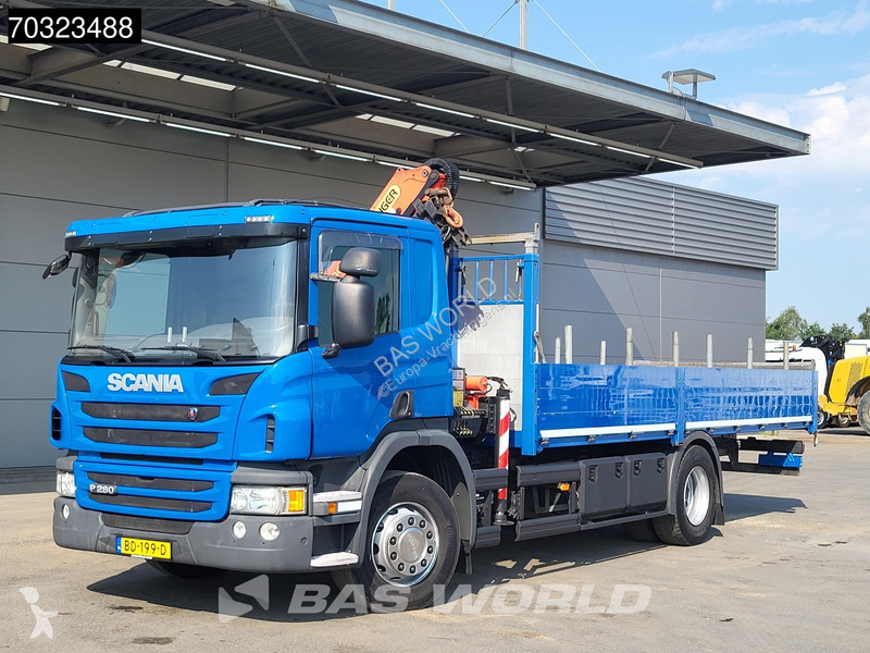 شاحنة Scania P280 P 4X2 Palfinger PK12002 EH A...