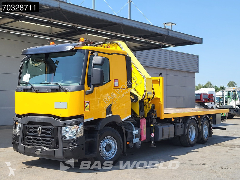 شاحنة Renault C 440 6X2 HYVA 50T/M Crane 6...