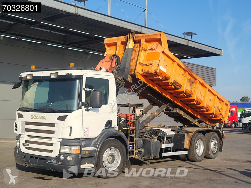 شاحنة Scania P380 P 6X2 Palfinger PK15500 Kran...