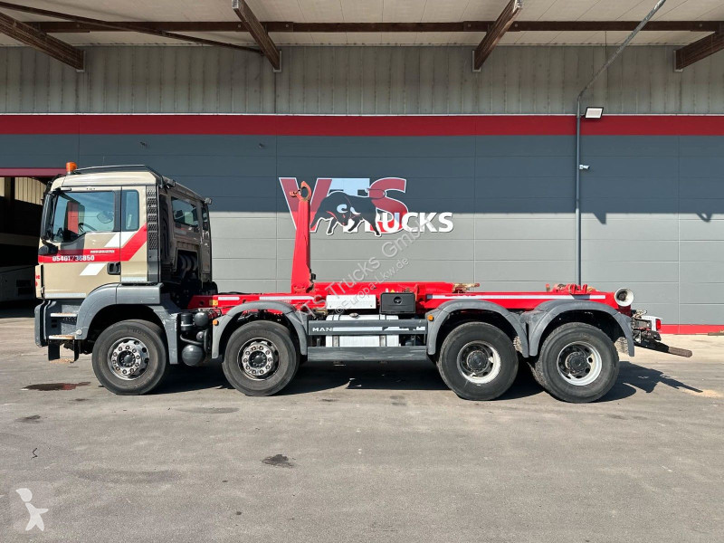 Camion MAN 35.420 8x4 BL MEILLER RK 30.70K Navi...