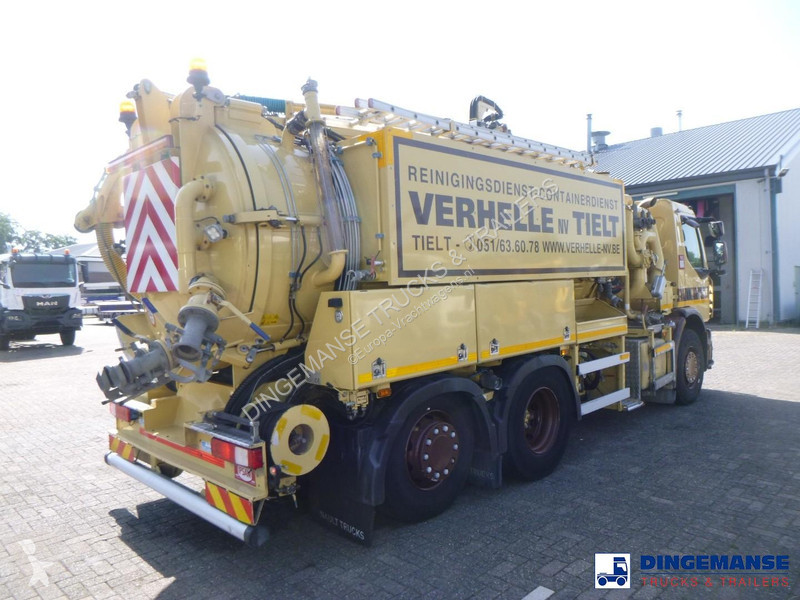 شاحنة Renault D 26 Wide 6x2 vacuum tank 11 m3