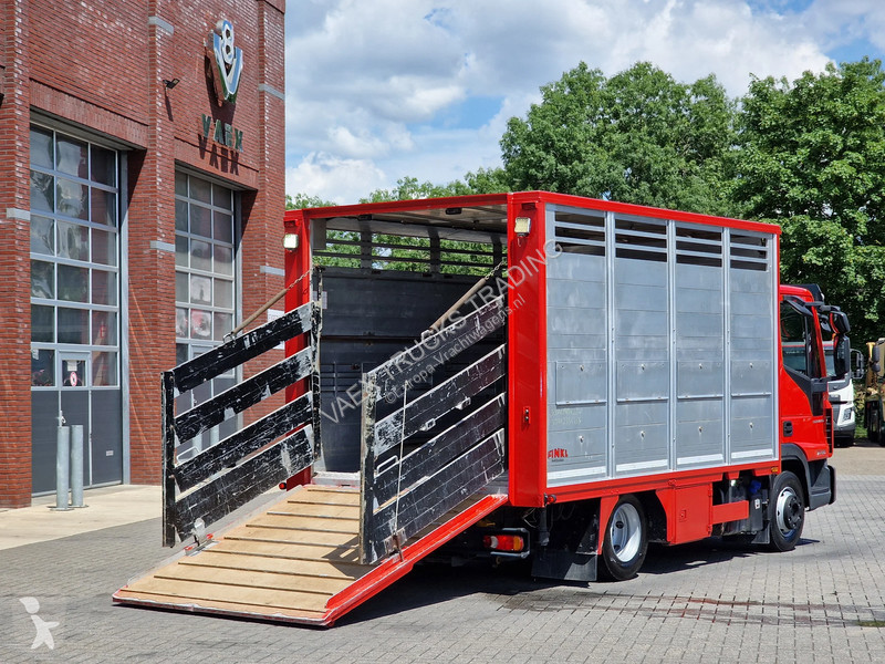 شاحنة Iveco 75.190 - Finkl Livestock 1 deck -...
