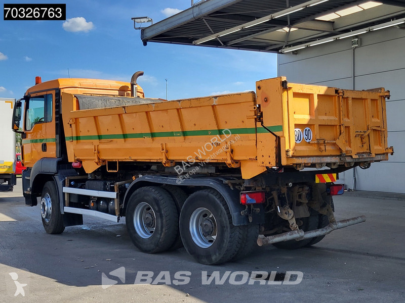 شاحنة MAN 33.400 6X4 10m3 2-way tipper Steel...