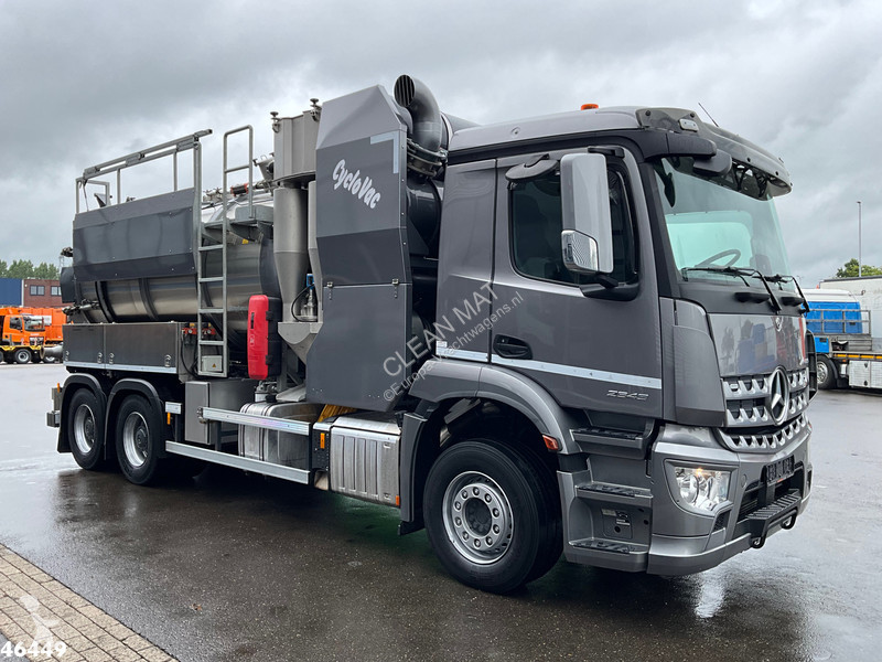 شاحنة Mercedes 2643 6x4 Koks Cyclovac Vacuum...