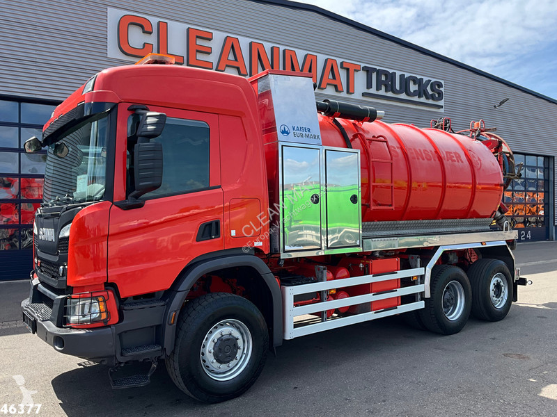 شاحنة Scania 450 XT 6x4 Euro 6 Kaiser 15m³...