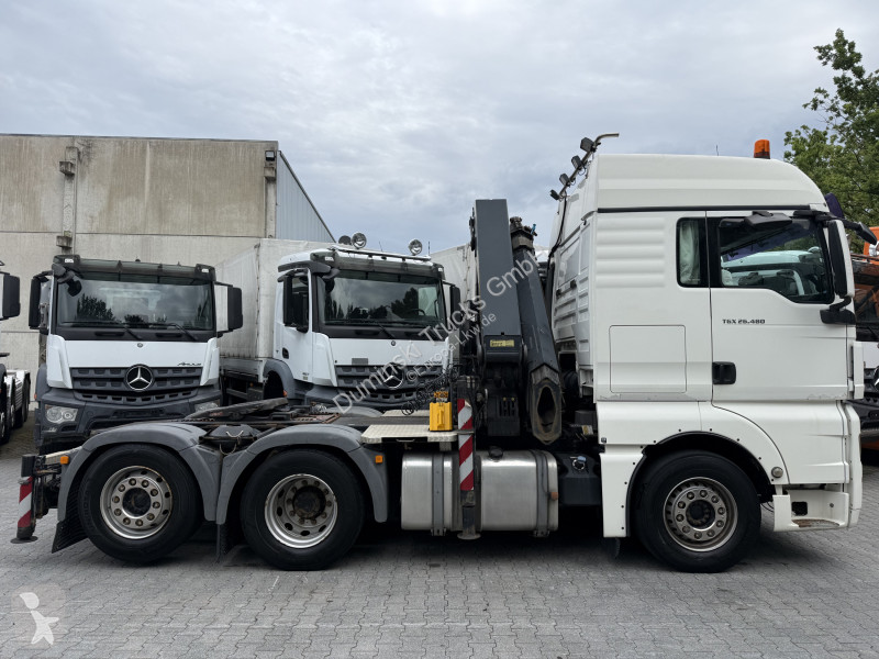 شاحنة MAN TGX 6X2 Kran Palfinger PK 27002