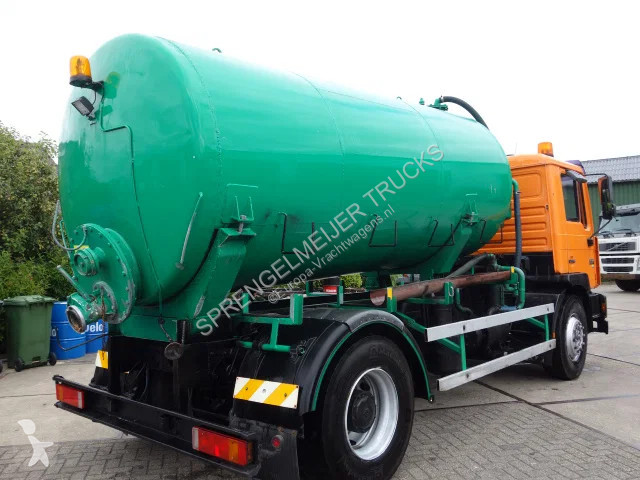 Lastbil MAN 6 cil manualpomp,toilet truck...